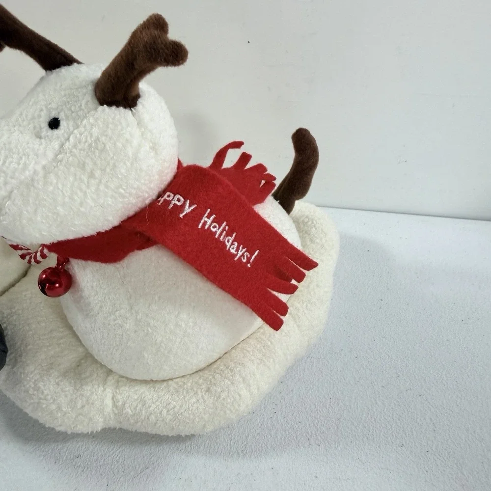 2004 Hallmark Jingle Pals Snowman Dog Animated Musical Singing Plush READ WORKS‎